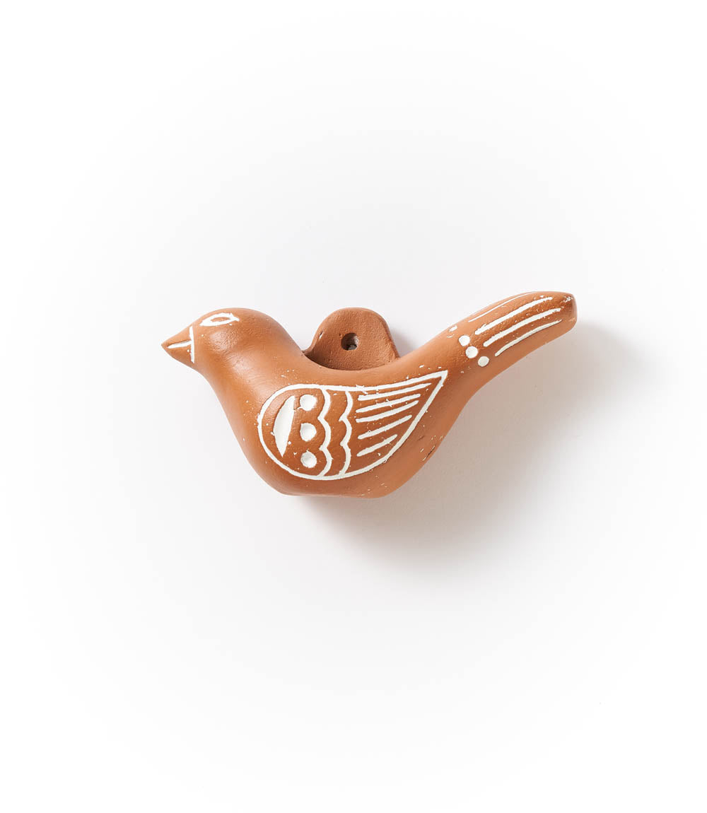 Vasanta Terracotta Wall Planter - Bird